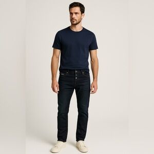 Scotch & Soda Men’s Amsterdams Blauw Ralston Candy Cane Jeans
📏 Size: W34 / L34
